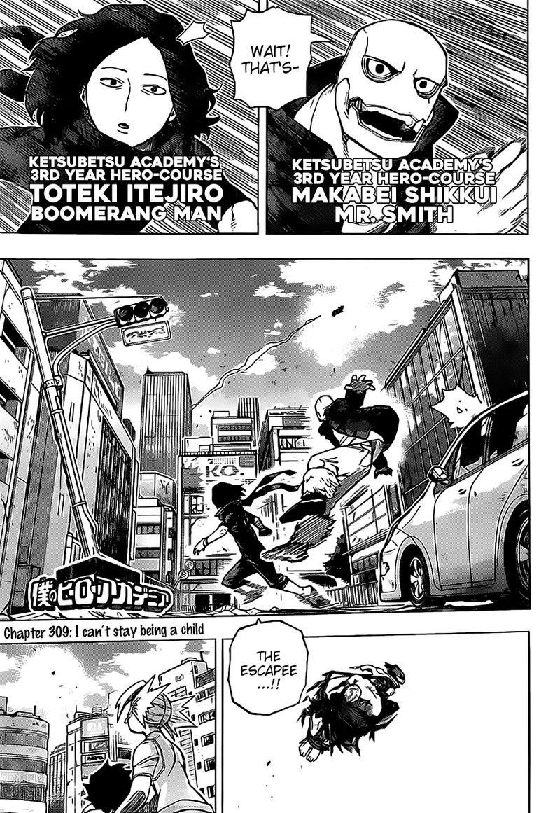 Boku no Hero Academia Chapter 309 1